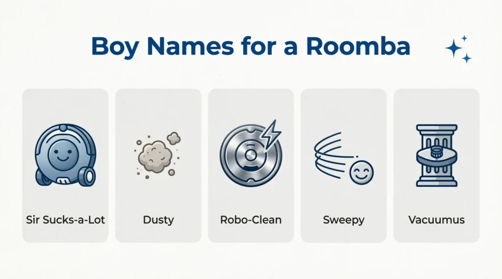 Boy Names for a Roomba
