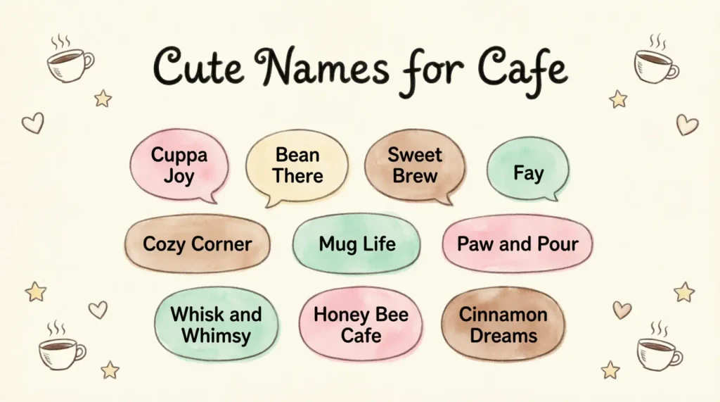 Cute Names for Cafe