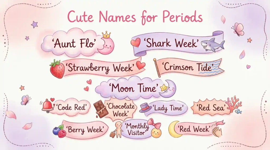 Cute Names for Periods