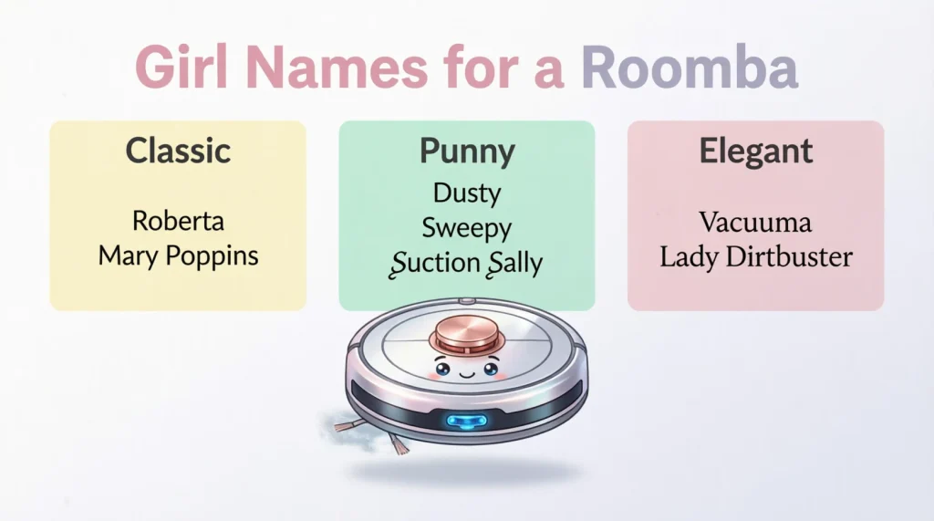 Girl Names for a Roomba