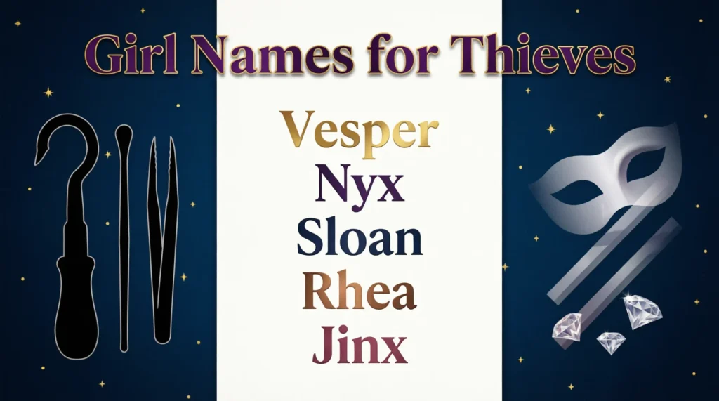 Girl Names for Thieves