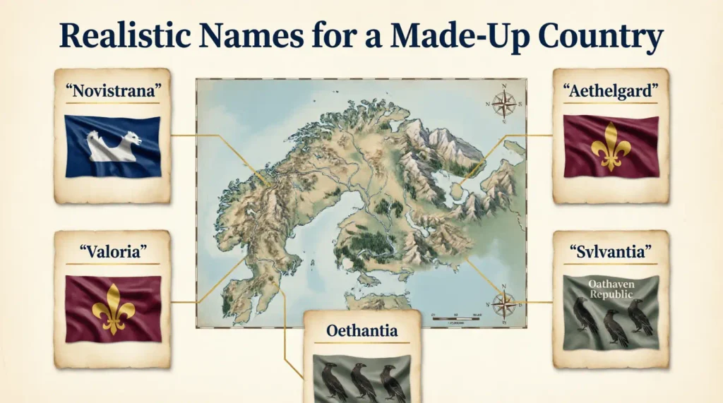 Realistic Names for a Made Up Country