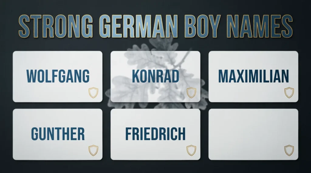 Strong German Boy Names