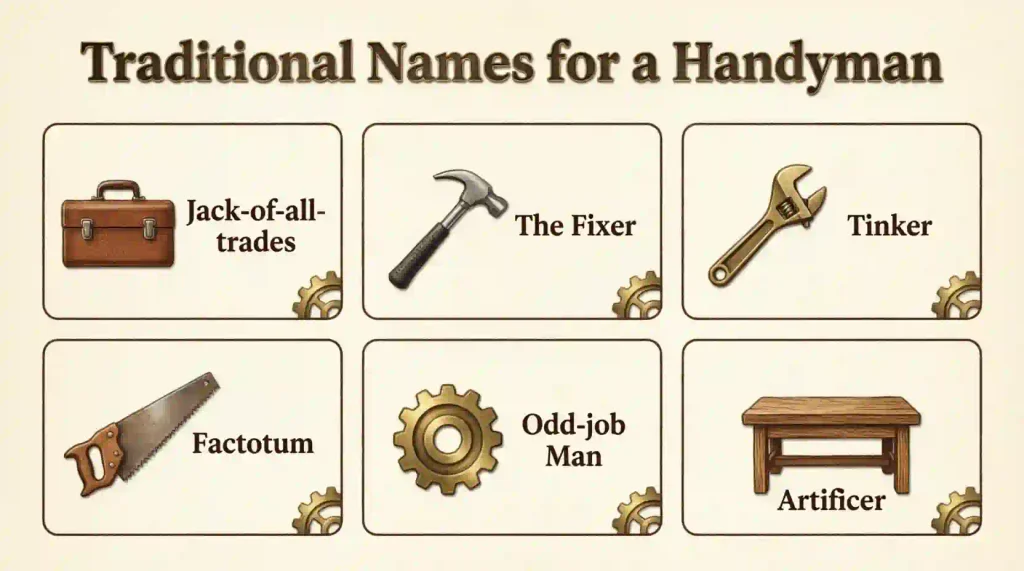 Traditional Names for Handyman