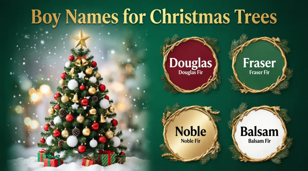 Boy Names for Christmas Trees