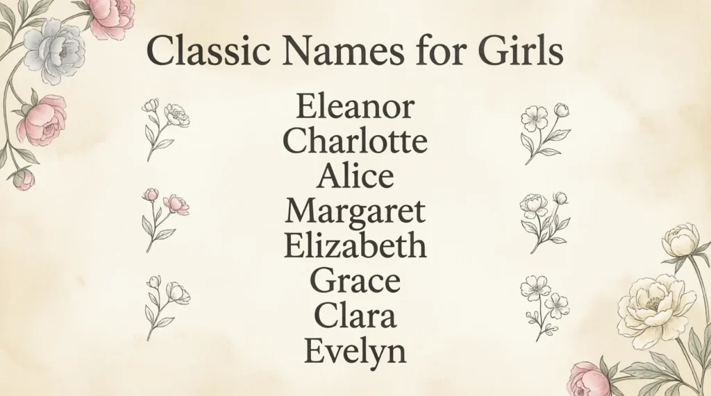 Classic I Names for Girls