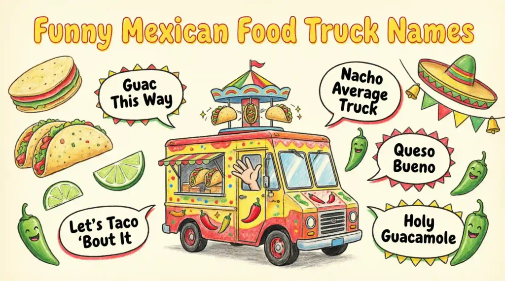 Funny Mexican Food Truck Names