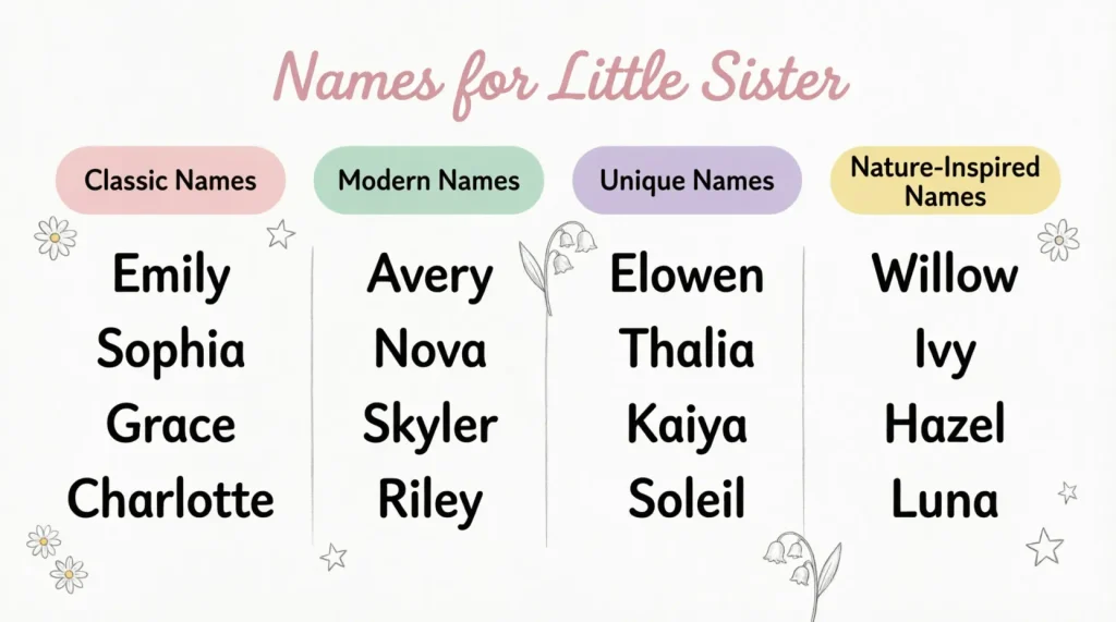 Names for Little Sister 