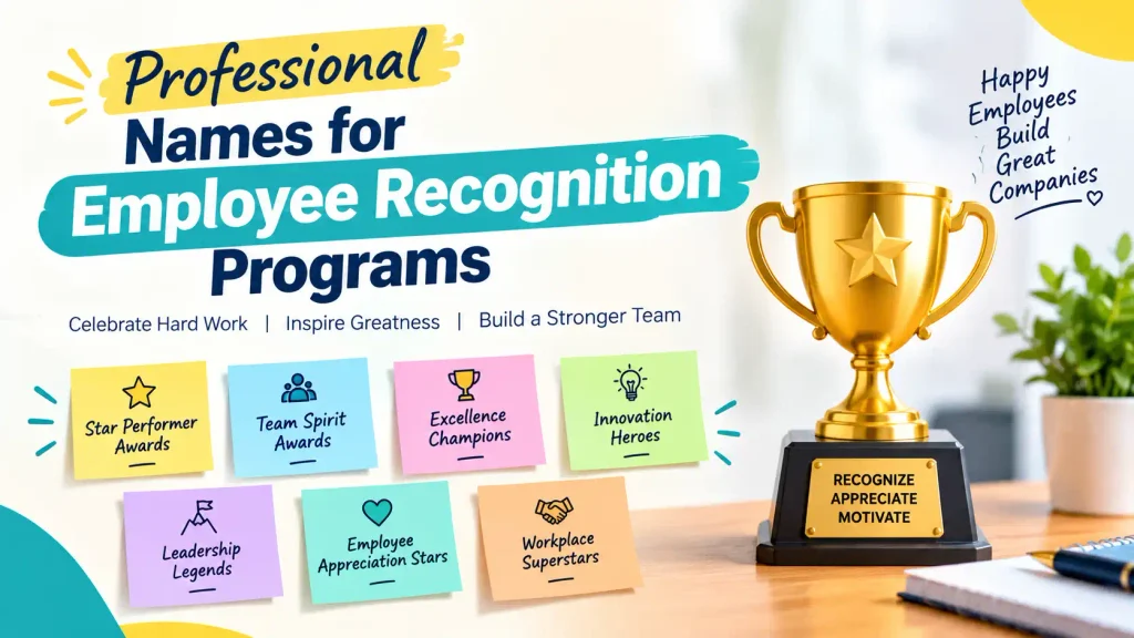 Professional Names for Employee Recognition Programs