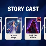 names for characters in a story