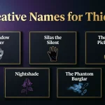 names for thieves