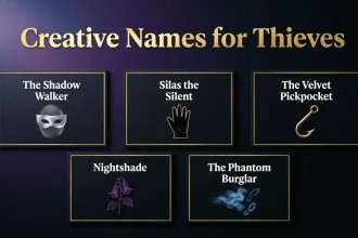 names for thieves