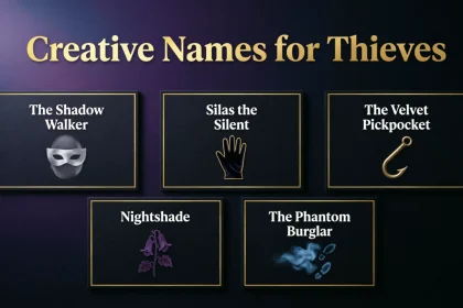 names for thieves
