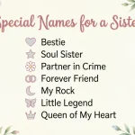 names for sister